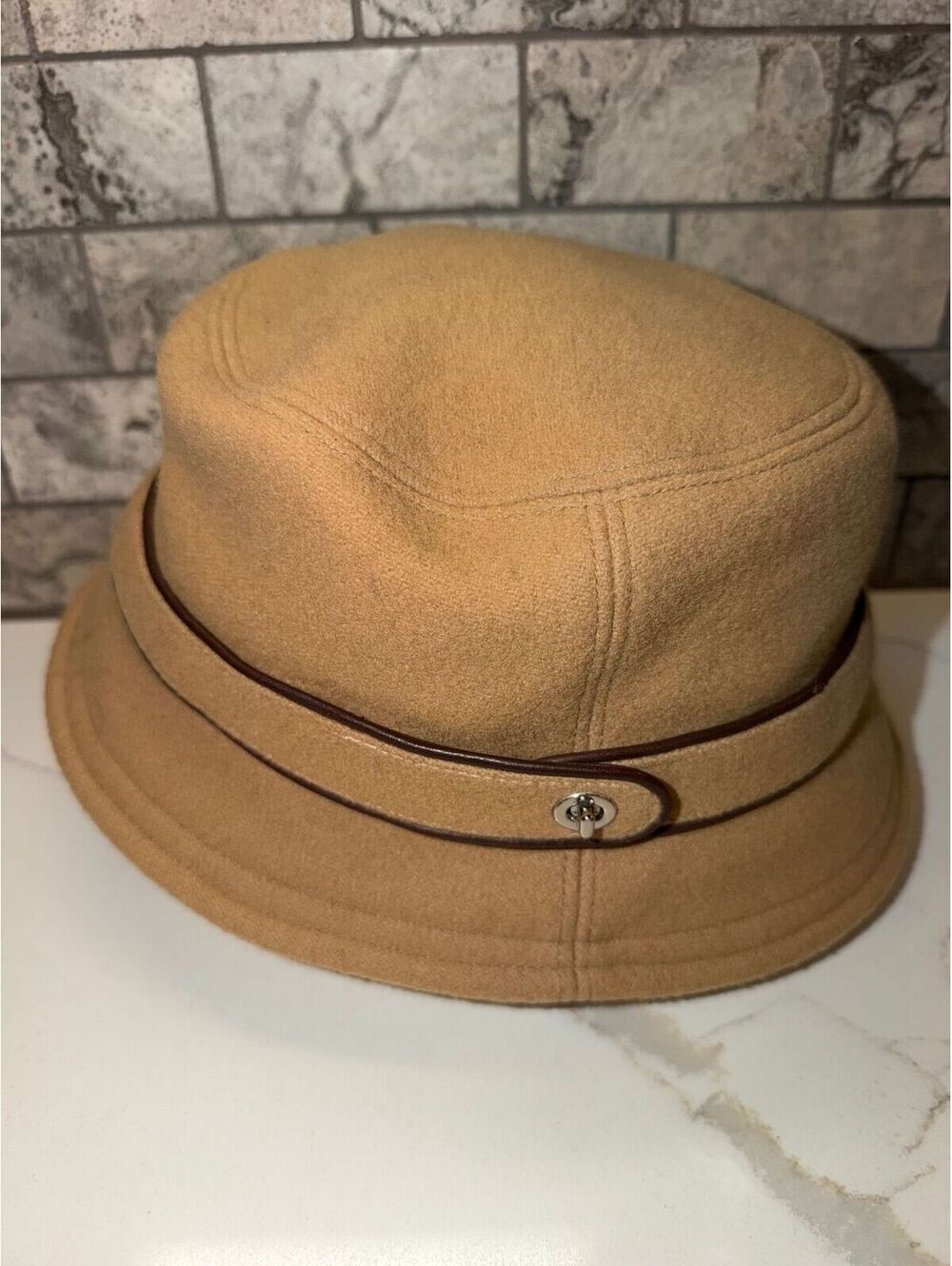 Coach wool hat size small petite